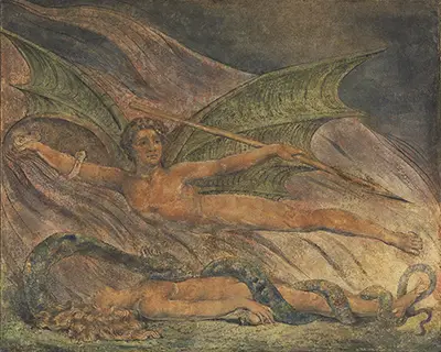 Satan Exulting over Eve William Blake